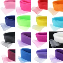 3,"(8 см) плоская лошадиная тесьма для волос sinamay для рукоделия, аксессуары для женских шляп 50 ярдов