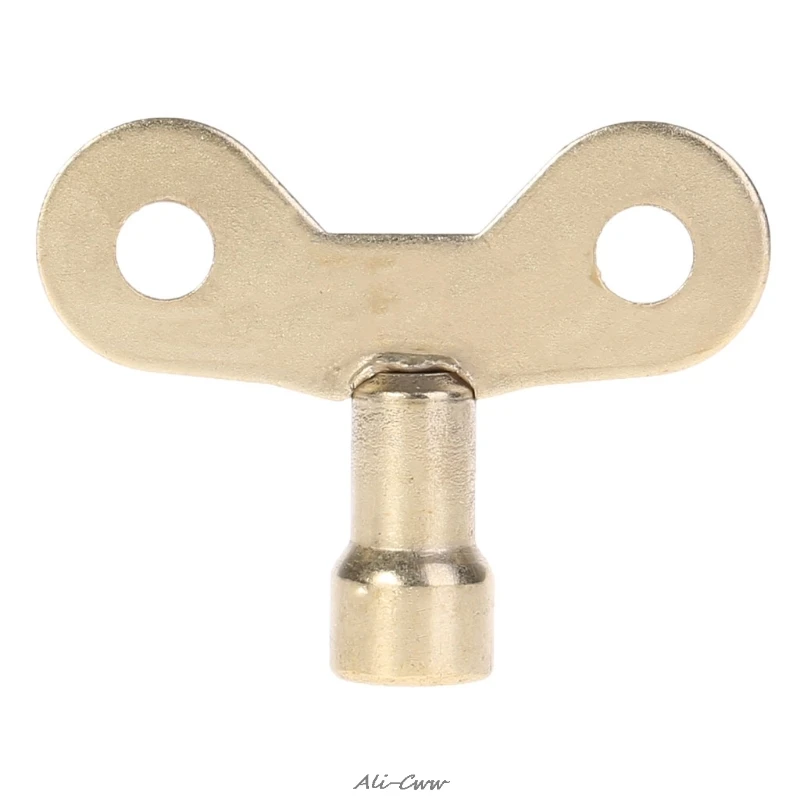 

1 Pc Radiator Keys Plumbing Bleeding Key Solid Water Tap For Air Valve Plumbing Tool Golden Water Tap Key