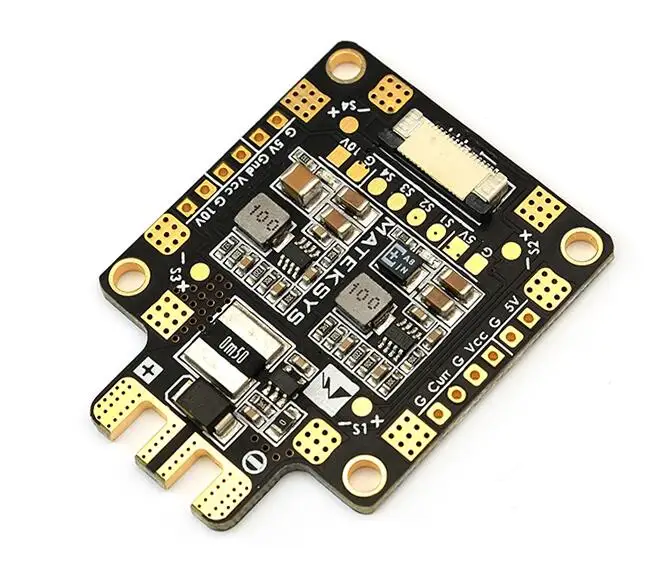 Плата распределения питания Matek FCHUB 6S Hub PDB 5 В и 12 BEC Встроенный датчик тока 184A для