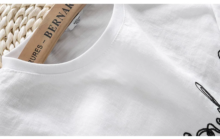 Итальянская стильная брендовая Льняная мужская футболка с коротким рукавом, хлопковая футболка, мужская повседневная однотонная мужская футболка, модная летняя мужская футболка, сорочка