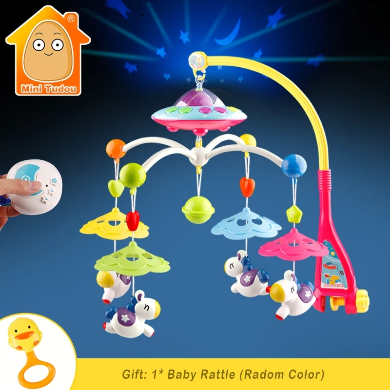 Baby Crib Toy 0-12 Months For Newborn Mobile Musical Box Bed Bell With Animal Rattles Early Learning Kids Educational Toys Baby Crib Toy 0-12 Months For Newborn Mobile Musical Box Bed Bell With Animal Rattles Early Learning Kids Educational Toys