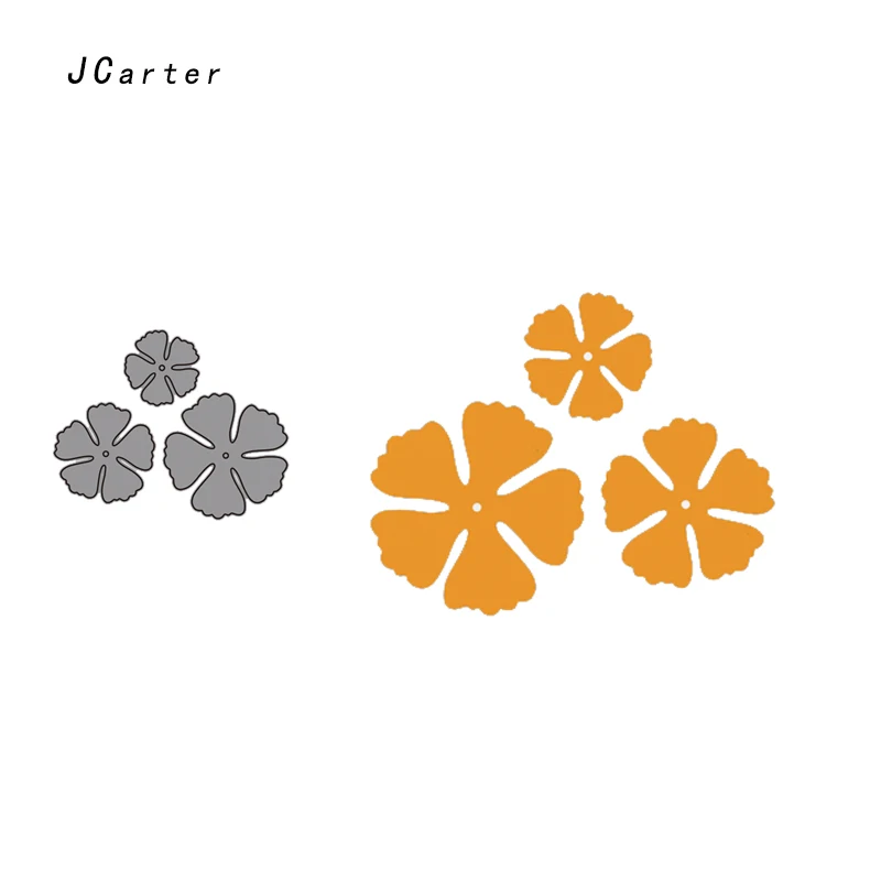 

JC Metal Cutting Dies for Scrapbooking Dies Flower Leaves Craft Die Cuts Card Making Stencil Handmade Album Paper Model Decor
