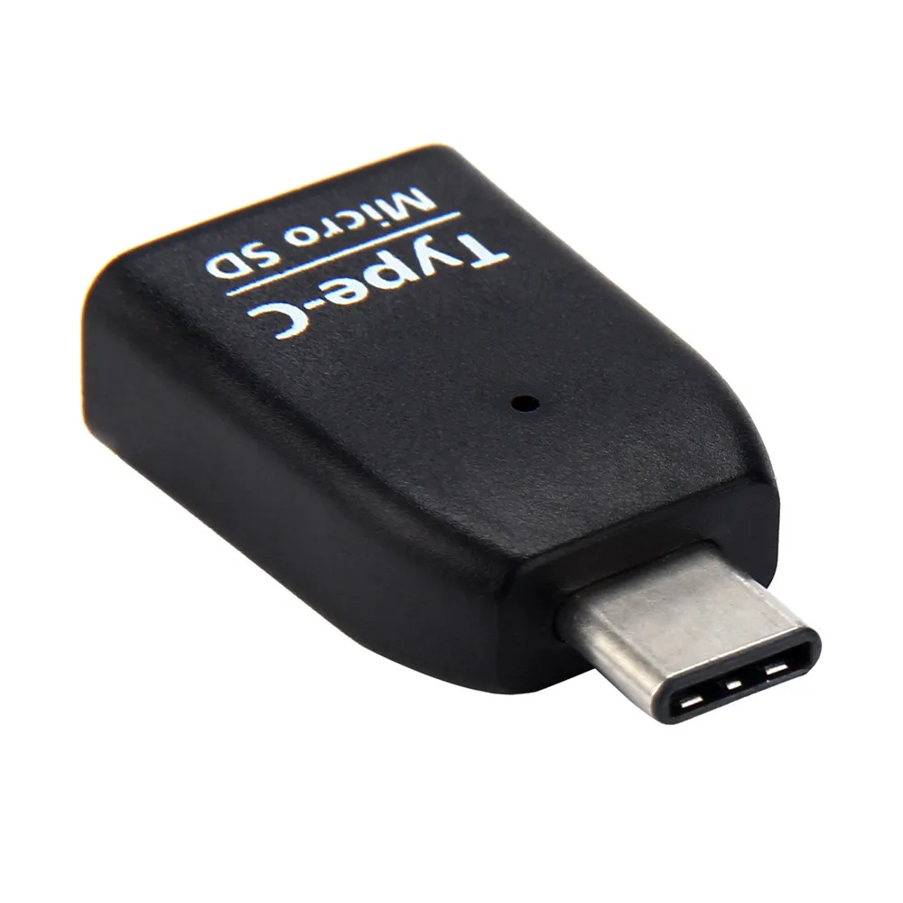 Кардридер разъем USB 3,1 Тип-C на Micro SD SDXC TF Card Reader для Macbook Прямая доставка Jan12