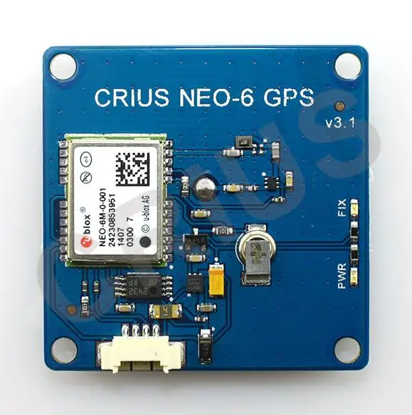 

1PCS CRIUS NEO-6 v3.1 GPS Module APM Pixhawk MWC Pirate Flight Control NEO-6M