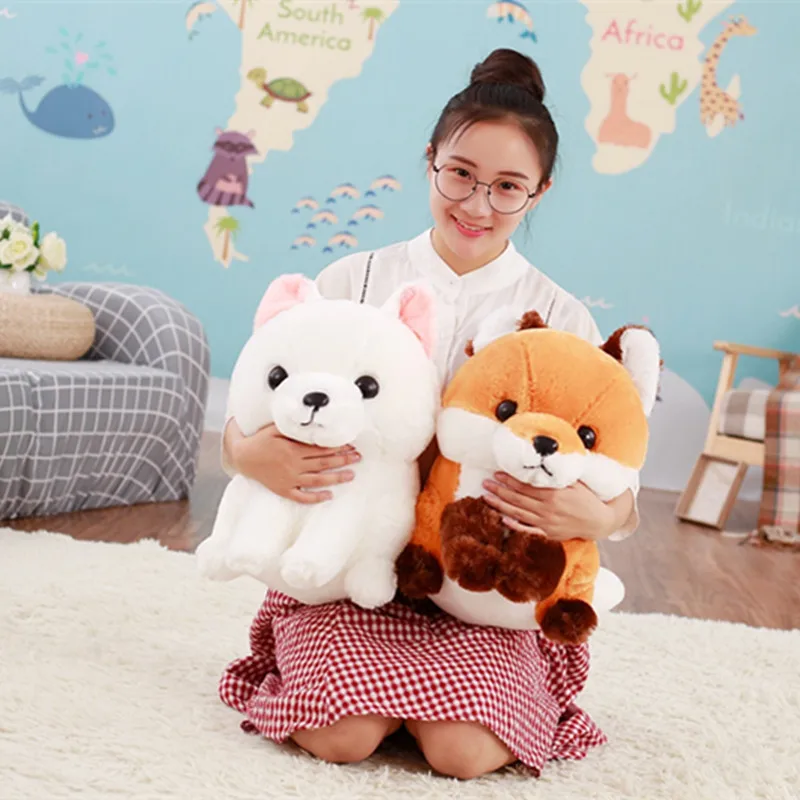 

1pc 40cm Cute Long tail Fox Plush Toy Soft Stuffed Kid Doll Fashion Kawaii Gift Child Birthday Gift Home Sofa Decor Good Quality