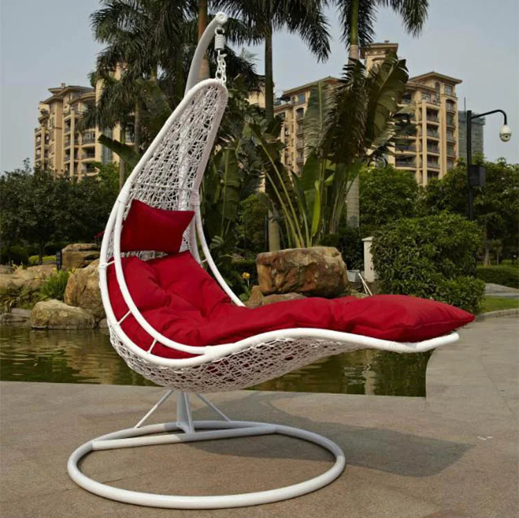Cesta colgante columpio silla de mimbre al aire libre salón mecedora hamaca  cuna balcón patio|hammock cover|hammock seathammock chair swing - AliExpress