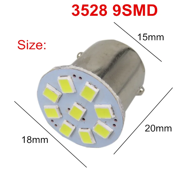 Светодиодсветодиодный лампа WLJH 20x1156 BA15S P21W 1157 3528 стоп светильник сигнал поворота
