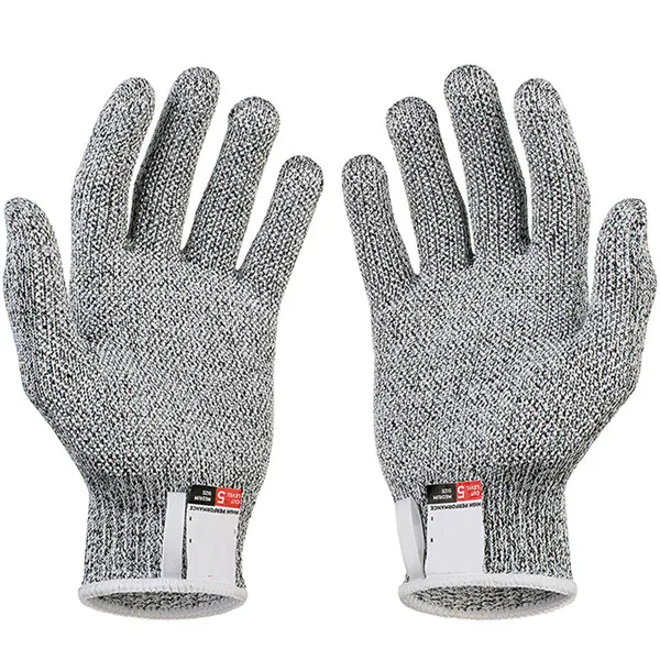 Мужские наружные походные перчатки для пеших прогулок, защищающие от жары спортивные перчатки из нержавеющей стали