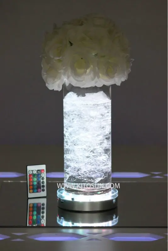 10 шт. * KITOSUN 3AA на батарейках 6 дюймов RGB изменение цвета Led центральный свет база для