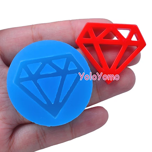 B239YL Pendant Silicone Mold for Jewelry Making Cabochon Pendant Charm Resin Key Ring Candy Chocolate Cake Decorating Tools - Цвет: P539YL