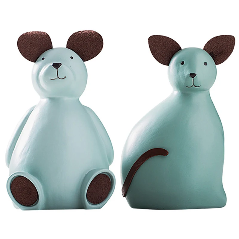 

Creative Bear Mouse Model Ornaments Cartoon Piggy Bank Currency Save Money Crafts Cute Animal Money Box Coin Bank Children Gifts