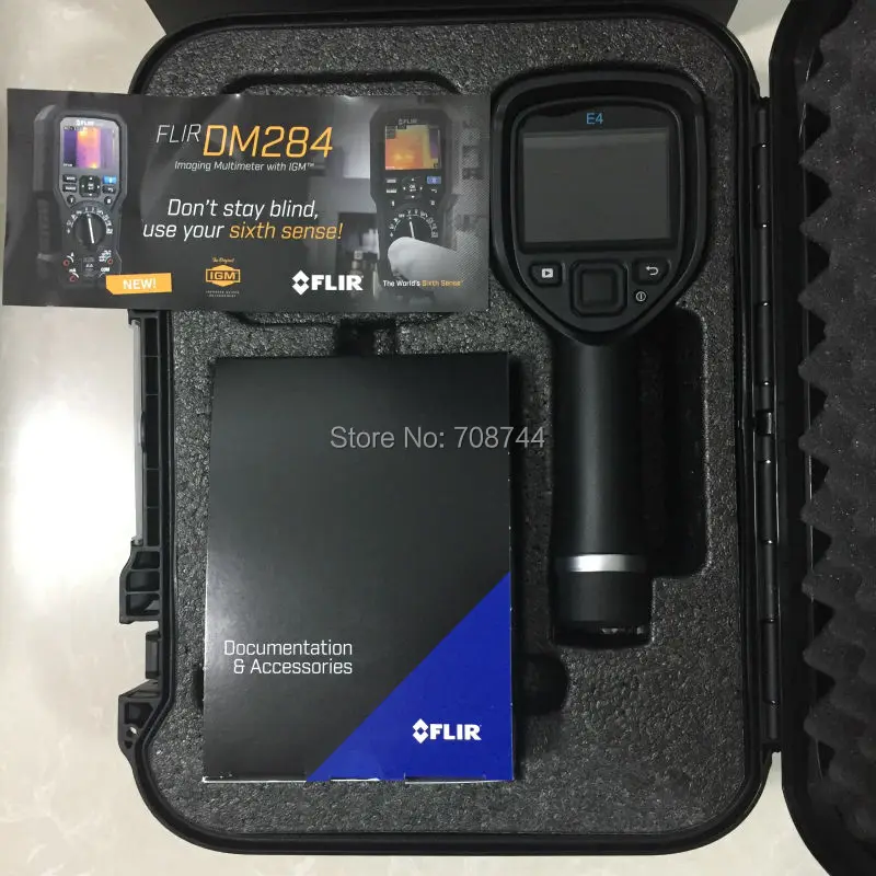3-дюймовый ЖК-дисплей Дисплей Термографическая камера с MSX Технология FLIR E4 инфракрасное тепловое изображение Камера