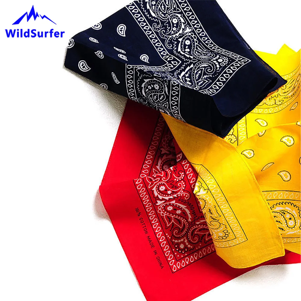Шарф Du rag Женский хлопковый головной убор для езды на велосипеде и кешью шарфы в