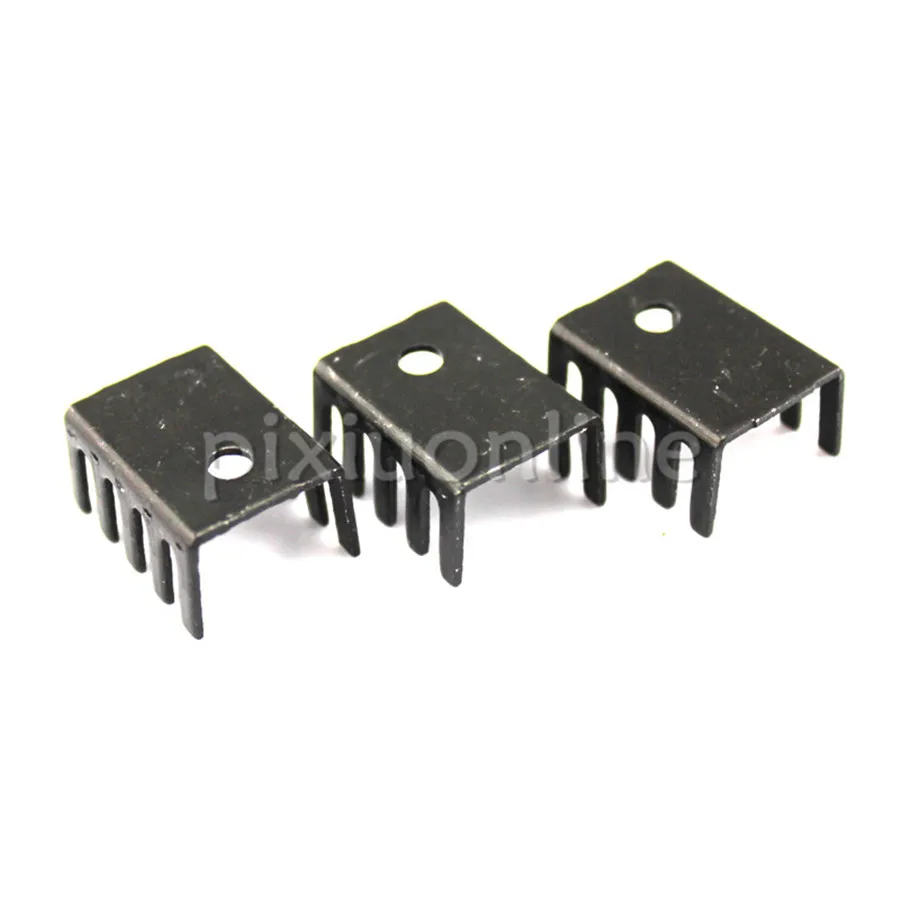 3pcs/pack J646b TO220 Darlington Transistor Heat Sink Cool Radiator Free Shipping Russia