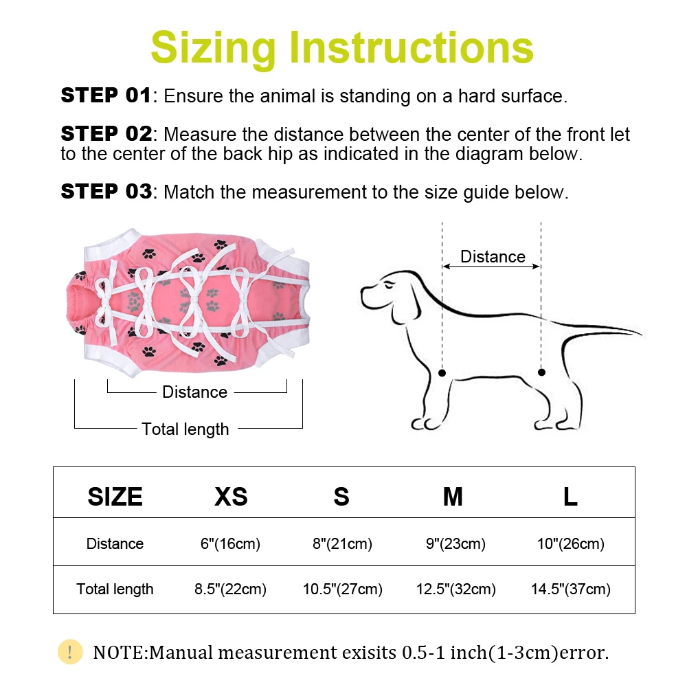 Одежда для собак, Хирургическая Одежда для собак, кошек, хлопок, для домашних животных, медицинская защита после операции, одежда для восстановления собак с принтом лапы