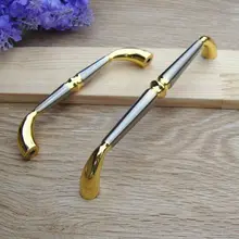 128mm Modern Fashion kitchen cabinet handle gold cupboard pull 5 silver drawer dresser furniture door handles