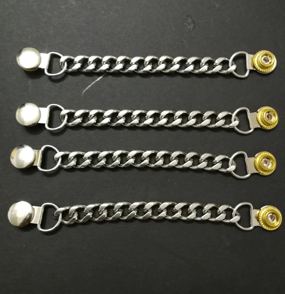 Buy 4pcs/set stainless steel Motorcycle Vest Extenders