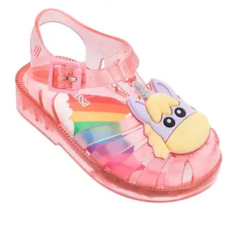 

Mini Melissa Possession Unicorn 2019 Girl Jelly Sandals Summer Sandals Melissa Children Sandals Beach Shoes Toddler Shoes