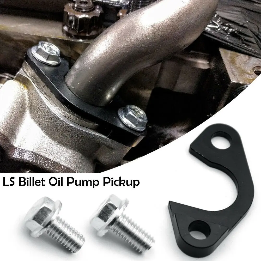 

LS Billet Oil Pump Pickup Tube Girdle Brace Hold Down GEN III LS1 LS2 LS3 LS6