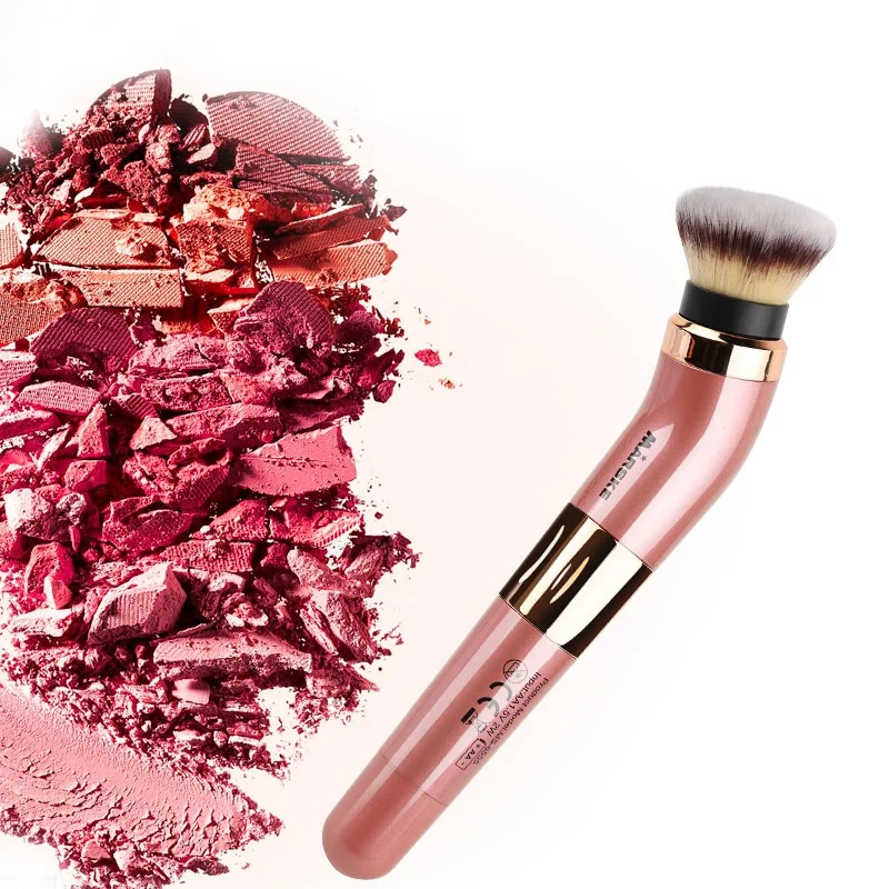 

Portable Electric Makeup Brush 360 Rotating Foundation Powder Cosmetics Brush Blushing Makeup Brush Easy to Use