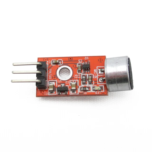 US $4 99 |MAX9812 Microphone Amplifier Sound MIC Voice Module for Arduino 3 3V/3 5V for raspberry pi 1 2 3 b-in Microphones from Consumer Electronics