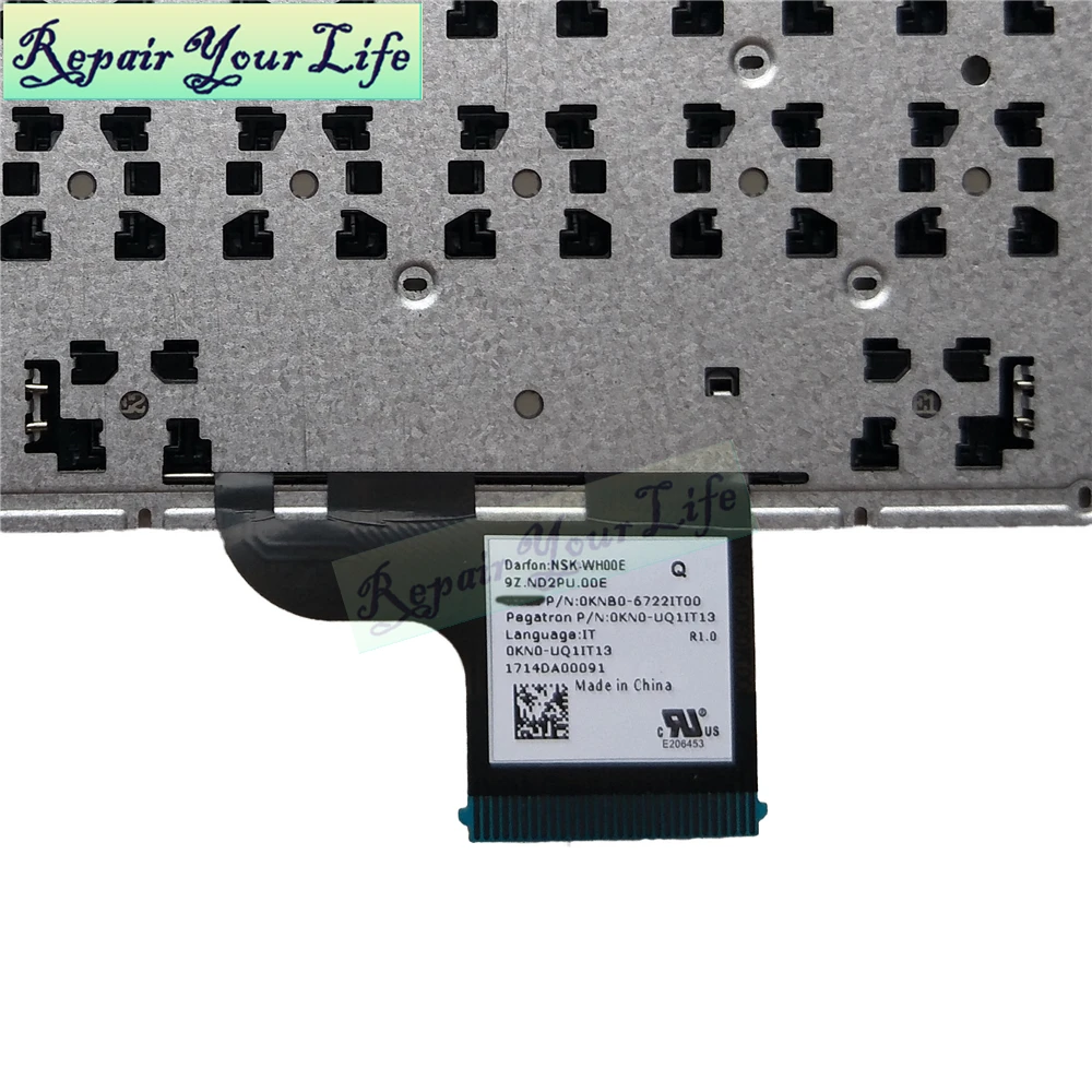  Italy UX510 keyboard for ASUS UX510UA IT UK laptop keyboard 0KNB0-6722IT00 9Z.ND2PU.00E 0KN0-UQ1IT1