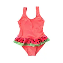 Funfeliz Girls Swimsuit With Skirt 2-8 Years Watermelon One Piece Swimwear for Children 2018 Girls Swimming Suit Kids Bikini цена Funfeliz Girls Swimsuit With Skirt 2-8 Years Watermelon One Piece Swimwear for Children 2018 Girls Swimming Suit Kids Bikini цены онлайн