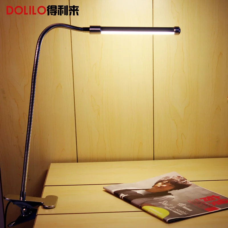 Color adjustable USB led desk lamp luminaria table 5V clip on lamp