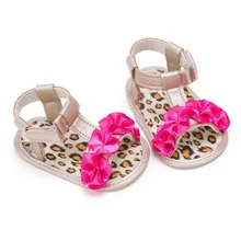 Новинка; сандалии для малышей 0-18 месяцев; летняя мягкая обувь принцессы для маленьких девочек; летние сандалии для девочек; Милая обувь