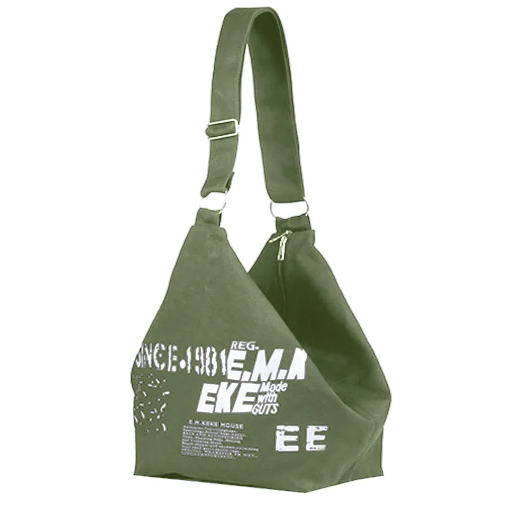 

bags for women 2019 Fashion Ladies Canvas Letter Large Capacity Travel Bag Shoulder Bag bolsa feminina