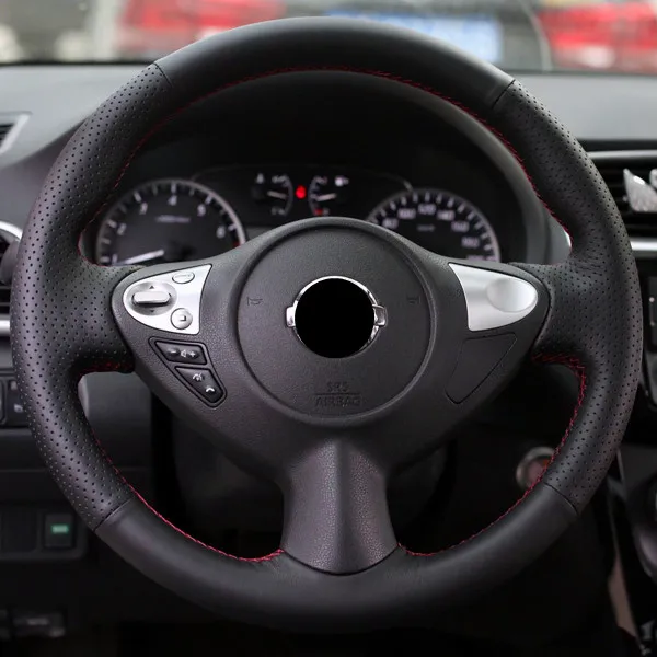 Для Nissan Sentra 2013 2018 крышка рулевого колеса Модификация Специальный первый слой