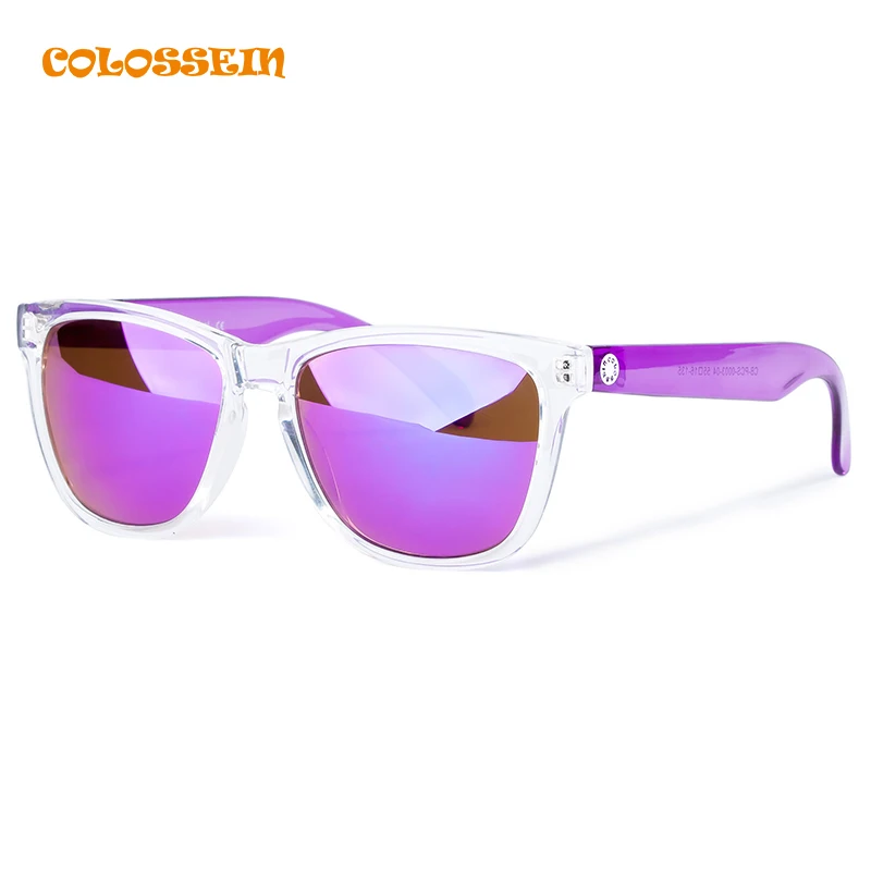 COLOSSEIN BLUE LABEL Fashion font b Sunglasses b font Brand Women Rectangle White Frame Cool Eyewear