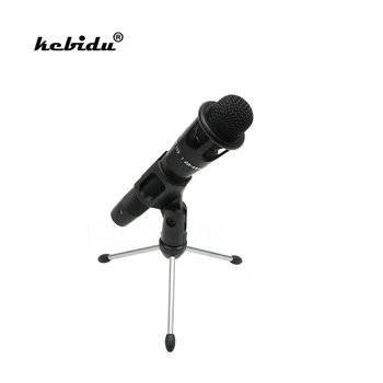 

kebidu New Microphone Condenser Kit Sound Studio Recording Wired Microphone Mic With Stand Mount For Braodcasting KTV Karaoke