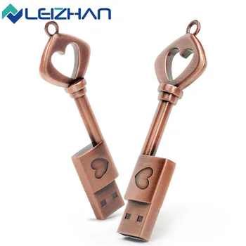 

Love Key Pendrive USB flash drive Gift Valentine's Day/Mother's Day/Wedding/Engagement/Graduation Present USB Drive Pen Drive