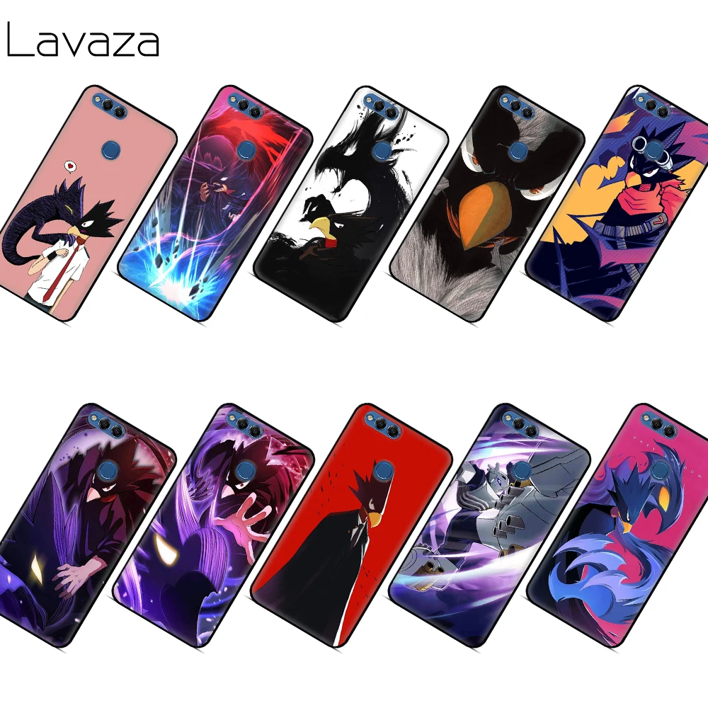 Lavaza Hero Academia Tokoyami Anime Case for Honor Mate 10 20S 6A 7A 7C 7X 8A 8C 8X 9 P9 Lite Pro Y6 Y7 Y9 Prime | Мобильные