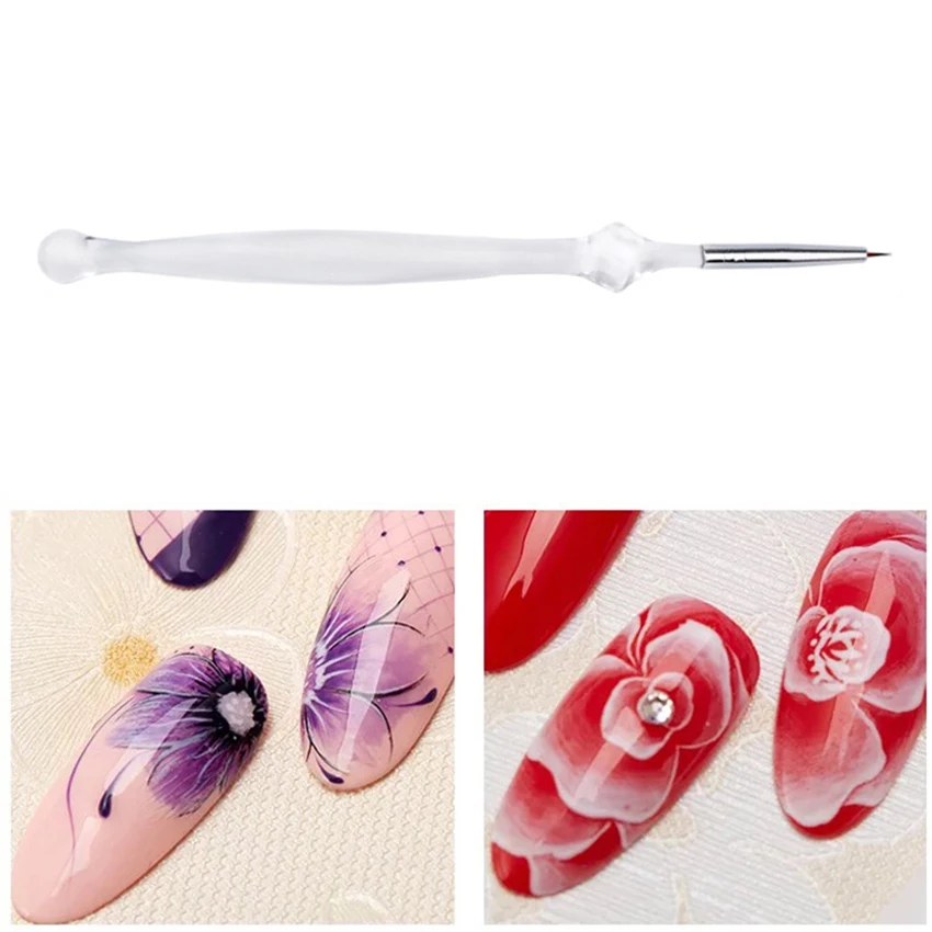 1 шт. градиентная расцветка для ногтей кисть для рисования ногтей лайнер для макияжа кисть DIY маникюрные инструменты для ногтей