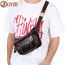 Мужская нагрудная сумка из натуральной кожи, мужская сумка через плечо, нагрудная сумка, однотонные маленькие кожаные сумки с клапаном, мужские кожаные сумки-мессенджеры