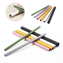 Elecool 6 Размер/Набор для дизайна ногтей Акриловые жидкие наконечники удлинение C Кривая формирование металлический стержень Французский кристалл набор кистей трафарет