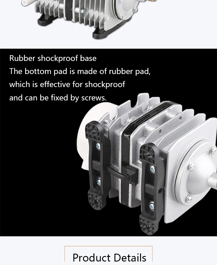 220 В SUNSUN Рыбный Пруд аквариум внешний аэрационный насос ACO-001 кислородный аэратор с насосом воздушный насос 20 Вт
