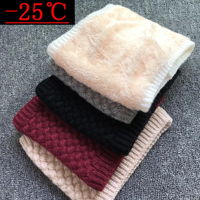 

2019 Winter Scarf For Women Brand Children Boys Scarf Thickened Wool Collar Scarves Girls child Cotton Unisex Neck Scarf