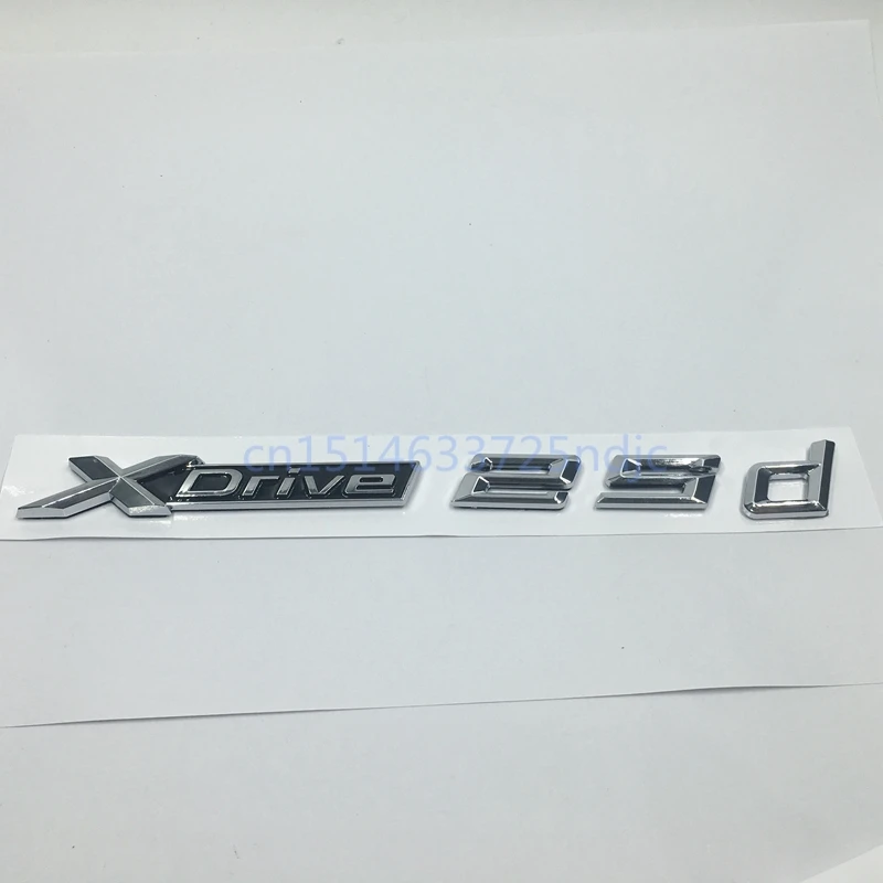 Автомобильная отделка стикер для BMW X1 X3 X4 X5 серии Xdrive 20d 25d 30d 35d 40d 45d 48d эмблема