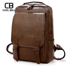 Водонепроницаемый мужской рюкзак из искусственной кожи, школьные сумки для студентов, повседневный рюкзак для путешествий, спортивный мужской рюкзак большой вместимости для ноутбука