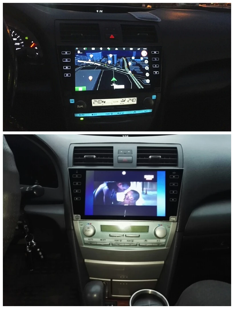 Navirider Android 9,0 автомобильный радиоплеер для toyota camry 2007 2011 Автомобильный gps головное устройство мультимедийная поддержка aux камеры и рулевого управления