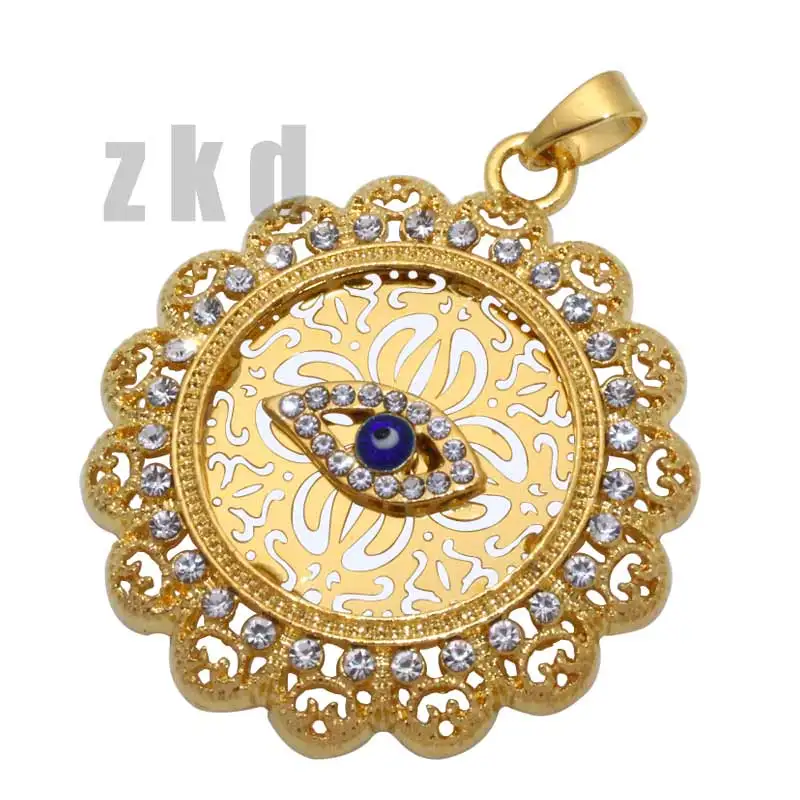 

zkd islam muslim turkish evil eye pendant & necklace