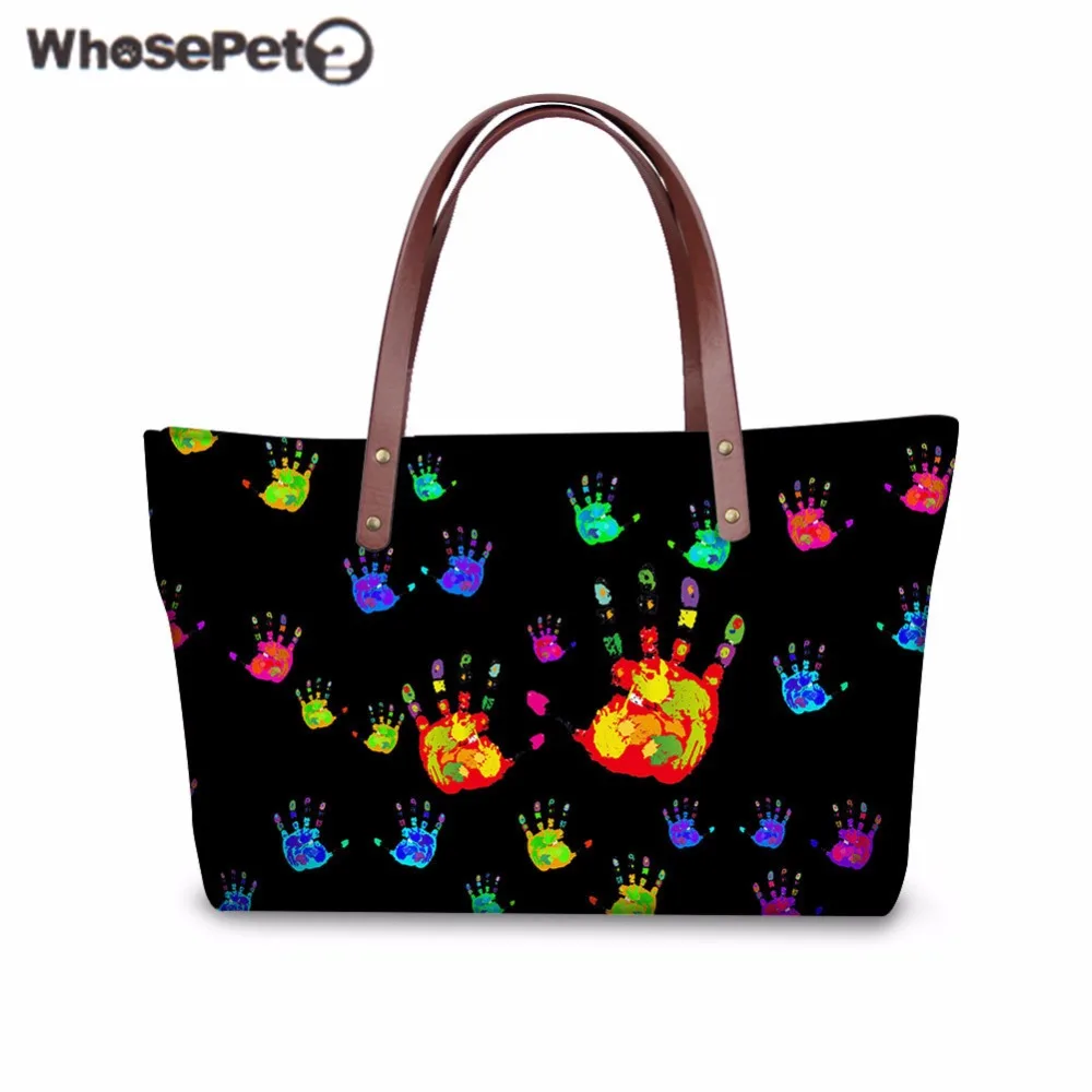 WHOSEPET Woen حقائب الأزياء المطبوعة حقيبة كبيرة مفتوحة من أعلى السيدات الكتف حقيبة ساعي أعلى-حقائب بيد بولسا الأنثوية كيس الإناث WHOSEPET Woen حقائب الأزياء المطبوعة حقيبة كبيرة مفتوحة من أعلى السيدات الكتف حقيبة ساعي أعلى-حقائب بيد بولسا الأنثوية كيس الإناث