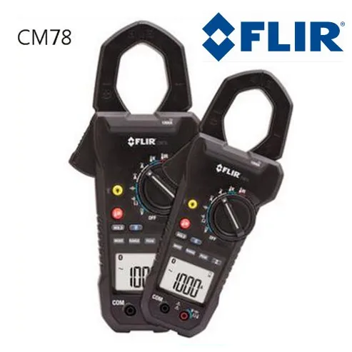 Промышленный цифровой зажим FLIR CM78 1000A встроенный инфракрасный термопарный K-тип