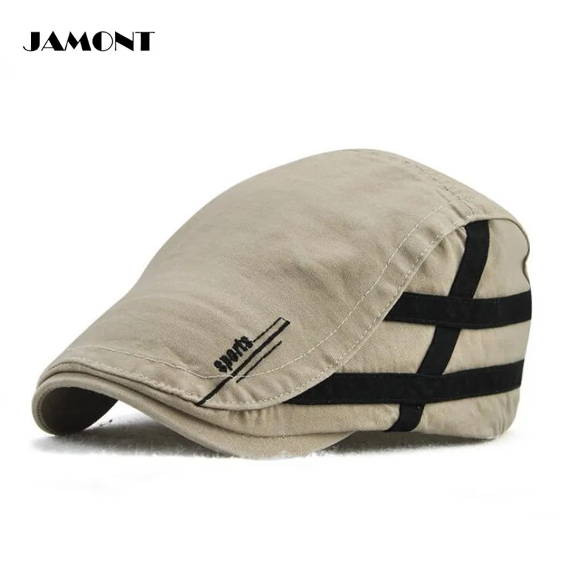 JAMONT 2018 Ретро Мужские рыболовные кепки Спорт на открытом воздухе шапка с вышивкой