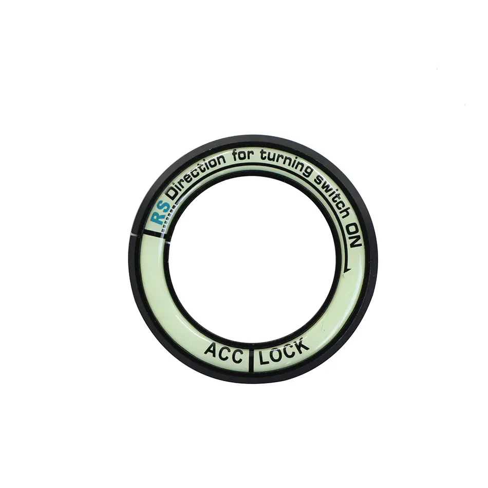 Car Ignition Key Ring Rings Sticker for Nissan Teana X Trail Qashqai