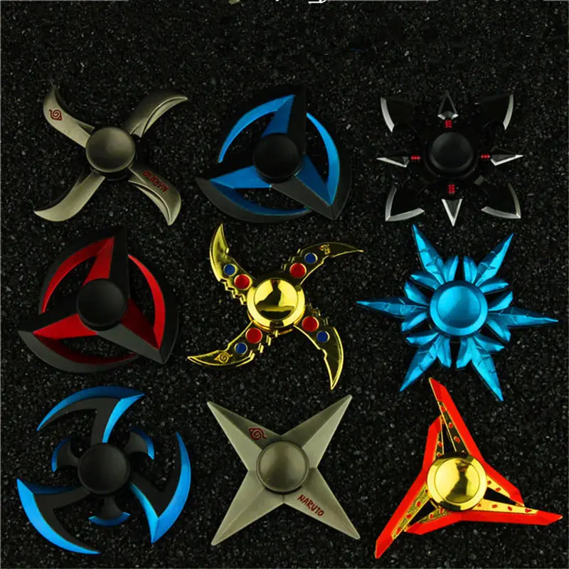 

NEW genji ninja darts Spinner Fidget Toy metal EDC Naruto Hand Spinner Metal Autism and ADHD Increase Focus Keep Hand