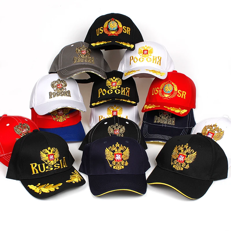 Новинка, унисекс, хлопковая уличная бейсболка, герб России, вышивка, Snapback, модные спортивные шапки для мужчин и женщин, патриот, Кепка для гольфа, s